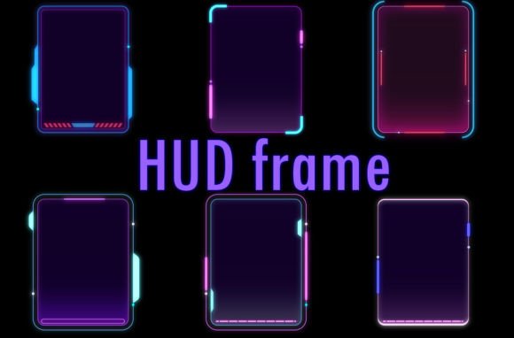 Download Abstract HUD Frame Display - Frame Collection