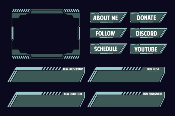 Download Gaming Webcam Elements for Live Streamer - Premium Resources