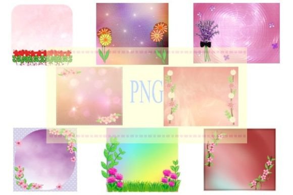 Download Flower Digital Frame Png Floral Frame - Frame Collection
