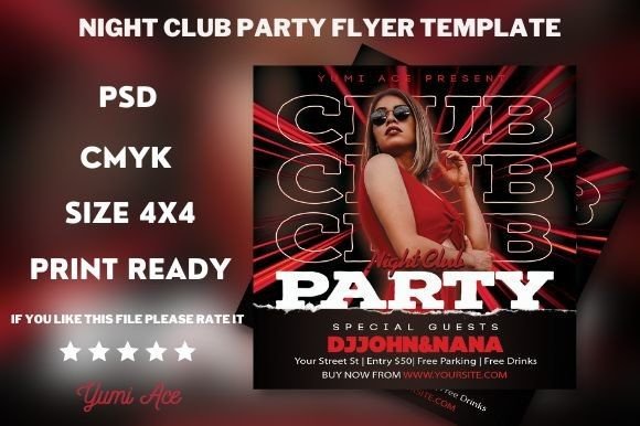Download Night Club Party Flyer - Party Collection