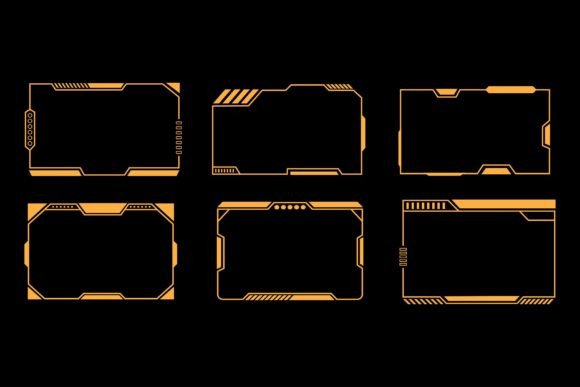 Download Futuristic Frame Collection Scifi - Premium Bundle
