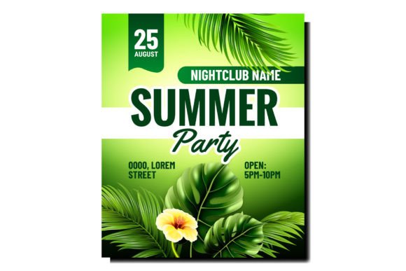 Download Nightclub Summer Party Promotion Poster - Party Collection