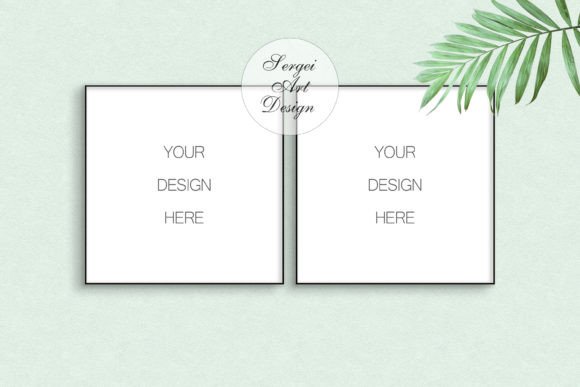 Download Square Black Frame Mockup, Digital Frame - Frame Collection