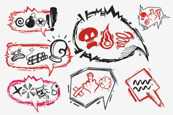 Download Swear Word and Comic Speech Bubble - Word Collection